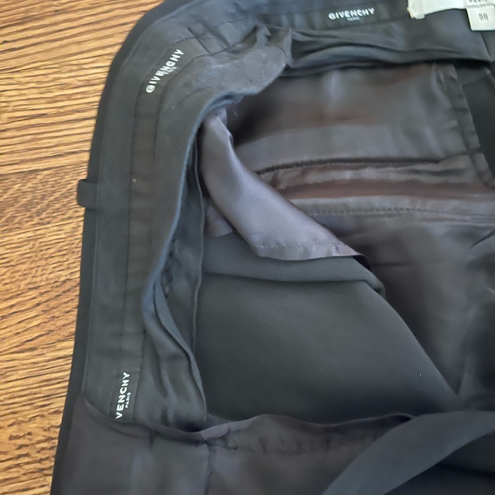 Givenchy, Black Elegant Pants, Size 36 / S - Picture 8 of 16